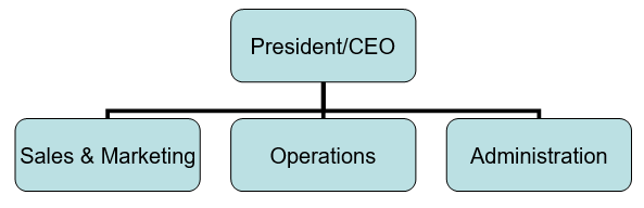 example of a small business organizational chart